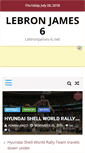 Mobile Screenshot of lebronjames-6.net