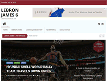 Tablet Screenshot of lebronjames-6.net